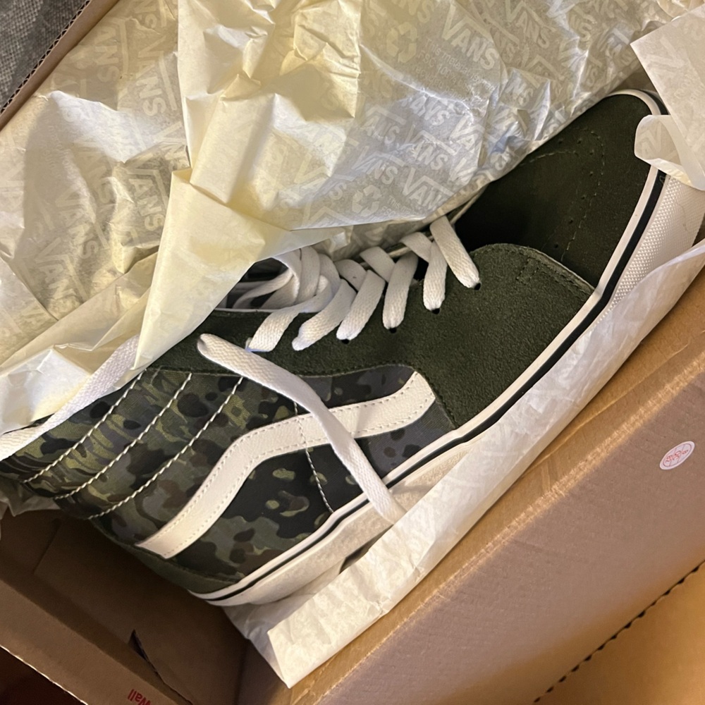 Vans Sk8-Hi Rain Camo men’s 11